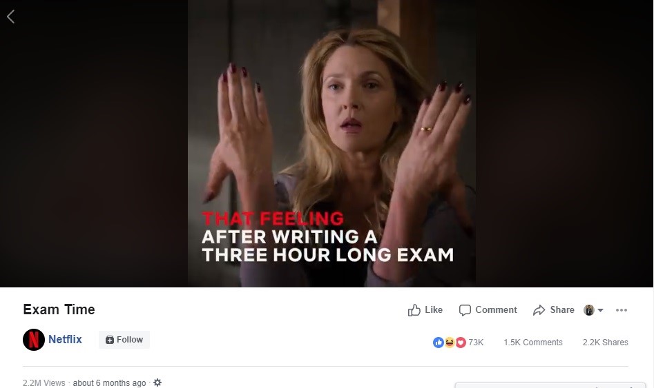 exam time netflix