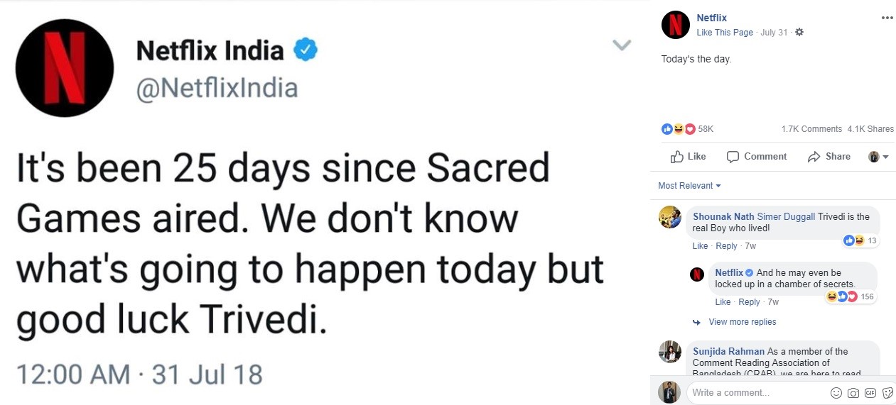 good luck trivedi