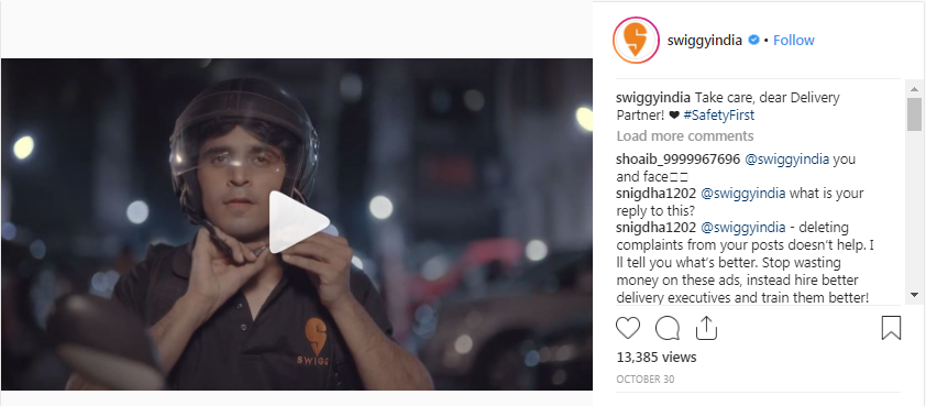 swiggy drive safe video