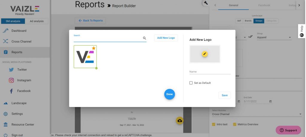 Social Media Monitoring Analysis Report