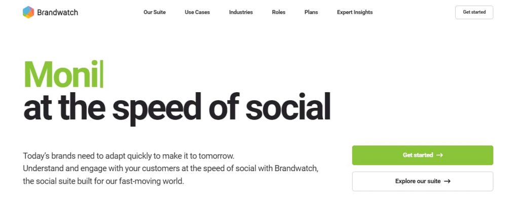 social media analytics tool brandwatch