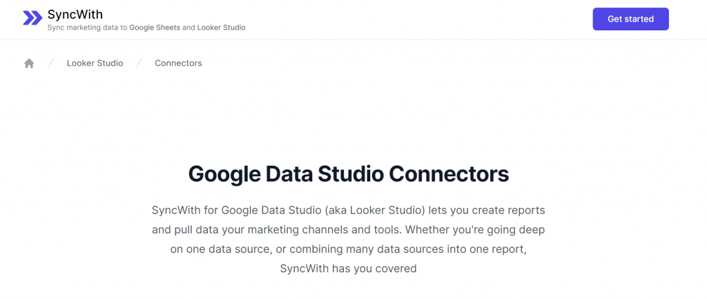 SyncWith connector tool 