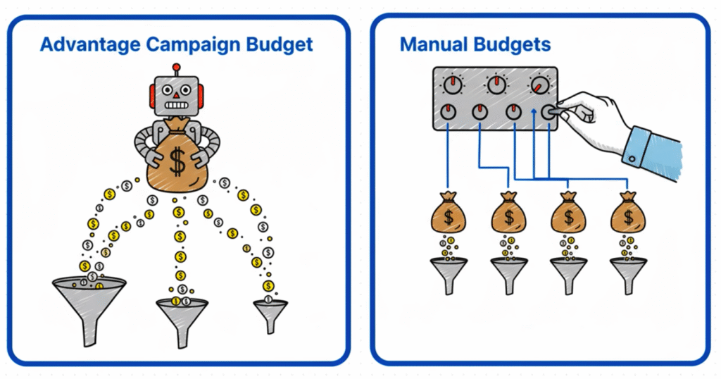 Campaign Budget vs Ad Set Budget