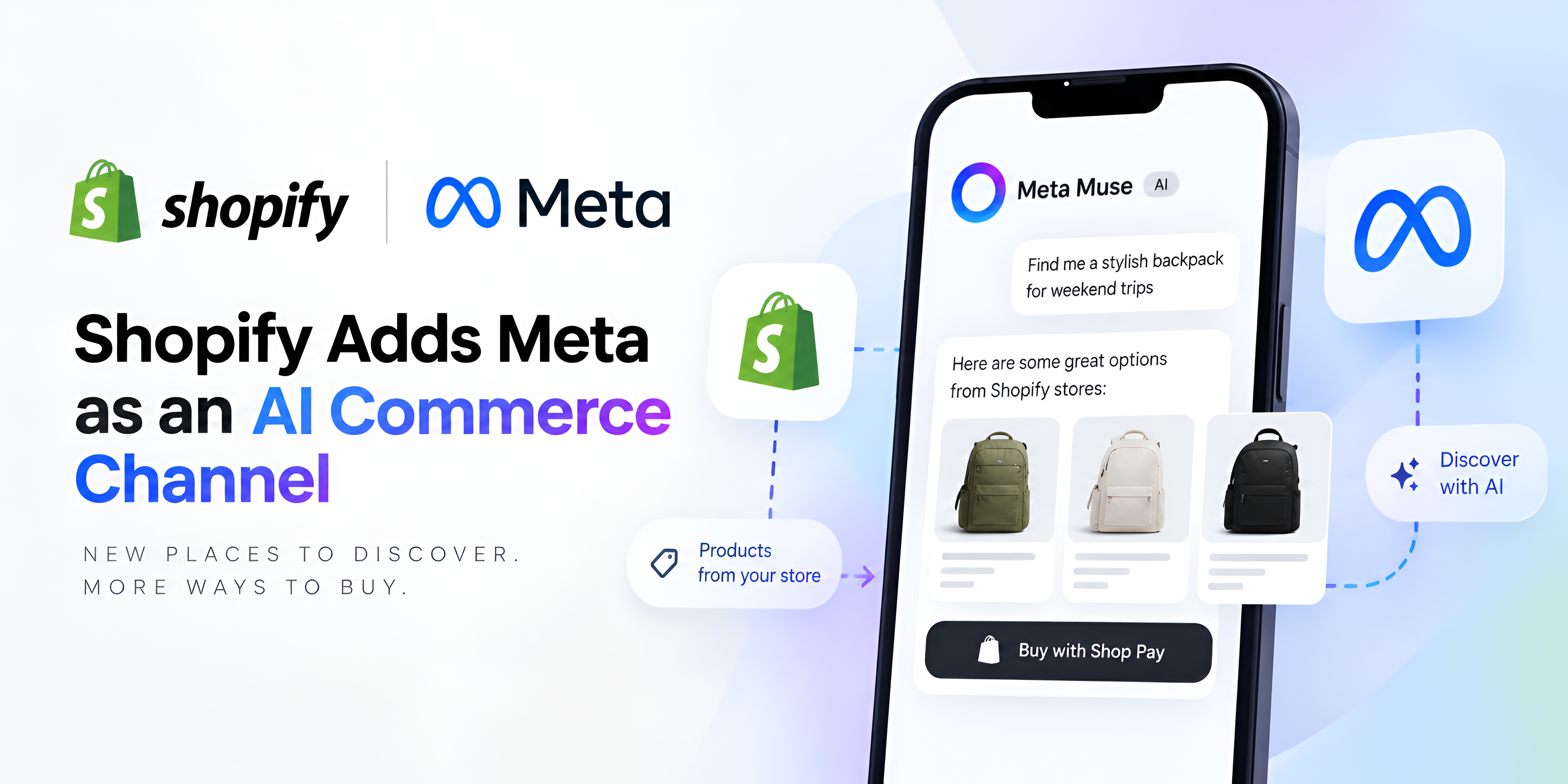 Shopify Adds Meta as an AI Commerce Channel in Agentic Storefronts